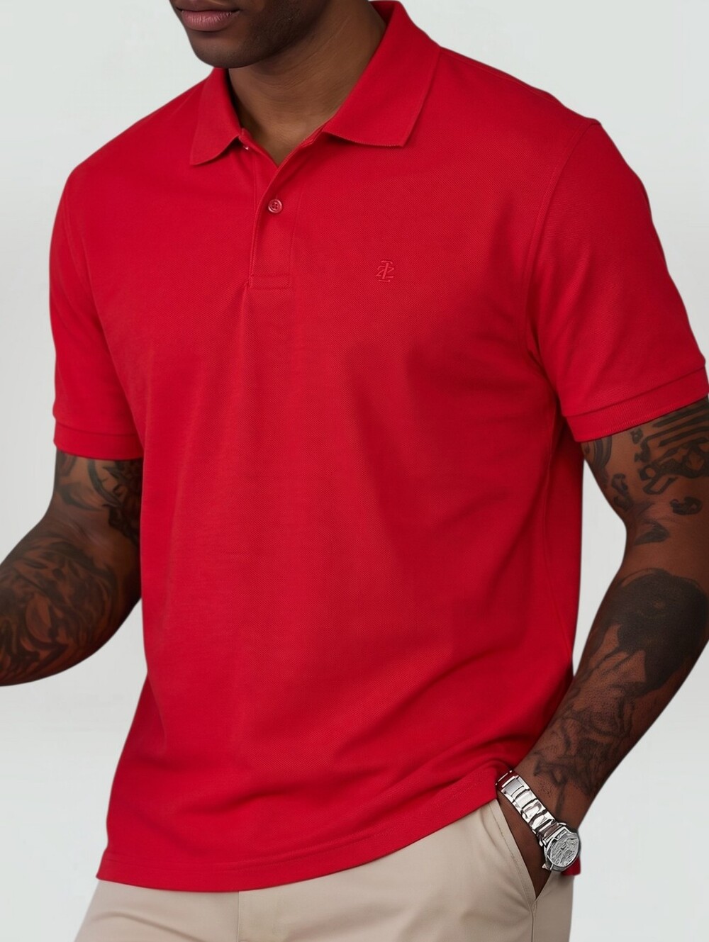 IZOD PerformX Cool FX Men's Polo Shirt Medium Red Moisture Wicking New